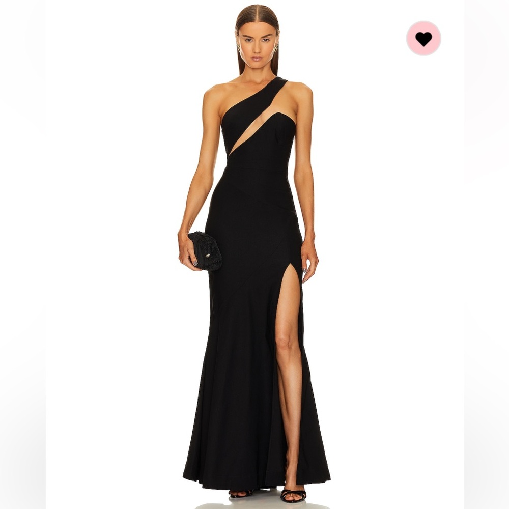 xREVOLVE Persephone Gown in Black / Size Small